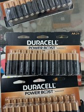 Duracell AA Alkaline Batteries 24-Pack   Power Boost Technology   12 years