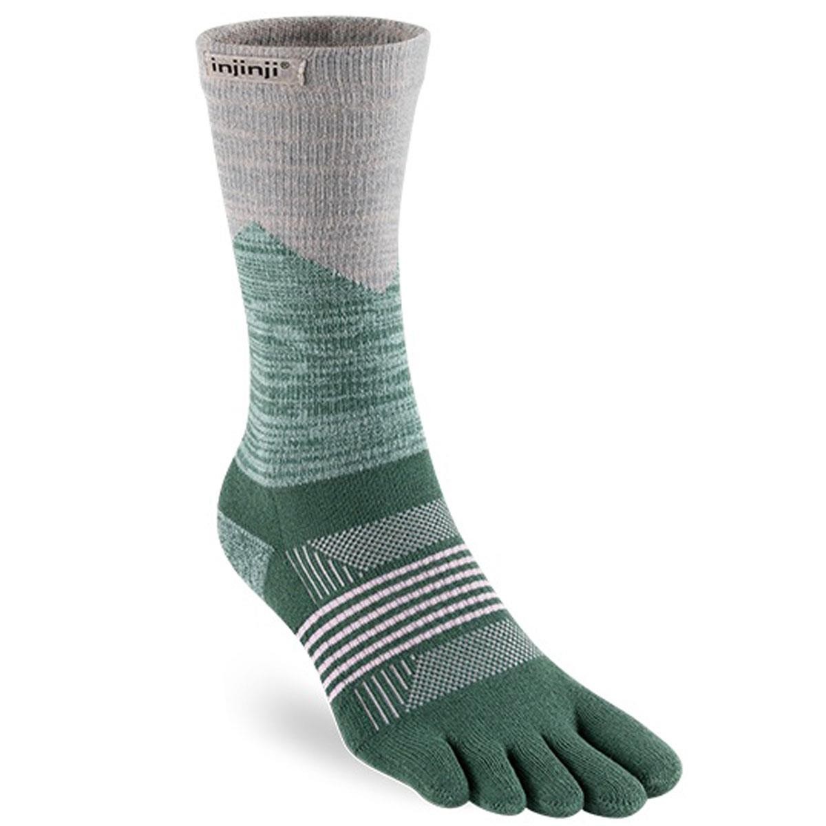 Injinji Womens Trail Midweight Crew Toesock - Arch Support