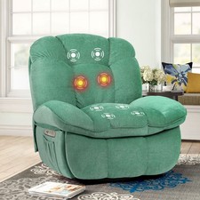 Power Recliner Chair, Modern Swivel Rocker Recliner for Adults with USB