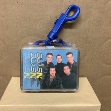 Sealed 2001 NSYNC Boy Band Plastic Storage Case Keychain Candy Winterland Zeeks