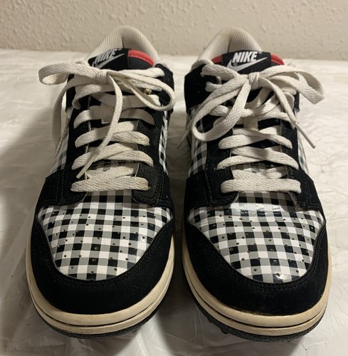 Nike Dunk Low NG Checkered Golf Shoes Spikes Womens Size 9 (483907-001) - Picture 10 of 10
