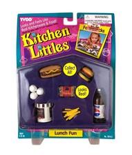 NEW Sealed 1995 Tyco Kitchen Littles Lunch Fun For Barbies
