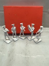 Vintage Cast Metal Toy Soldiers Marching Band Marching Band