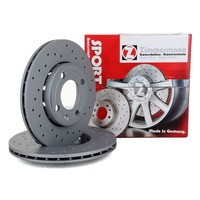 Zimmermann Sport Bremsscheiben FüR Seat Arosa 6H VW Lupo Polo 6N1 6N2 6NF Vorne
