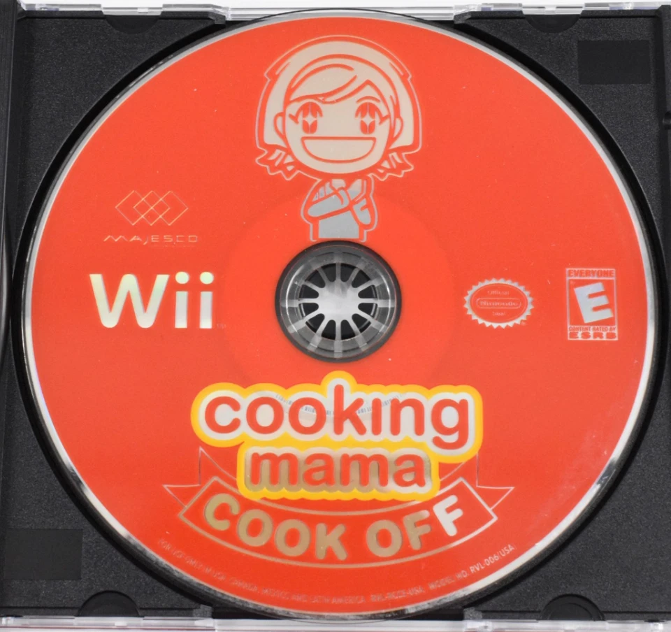 Cooking Mama: Cook Off (Nintendo Wii, 2007, Majesco, Disc Only) - Image 2 of 3