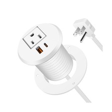 Desktop Power Grommet 2 Inch Hole, PD 30W USB C Fast Charging Stati... Fast Ship