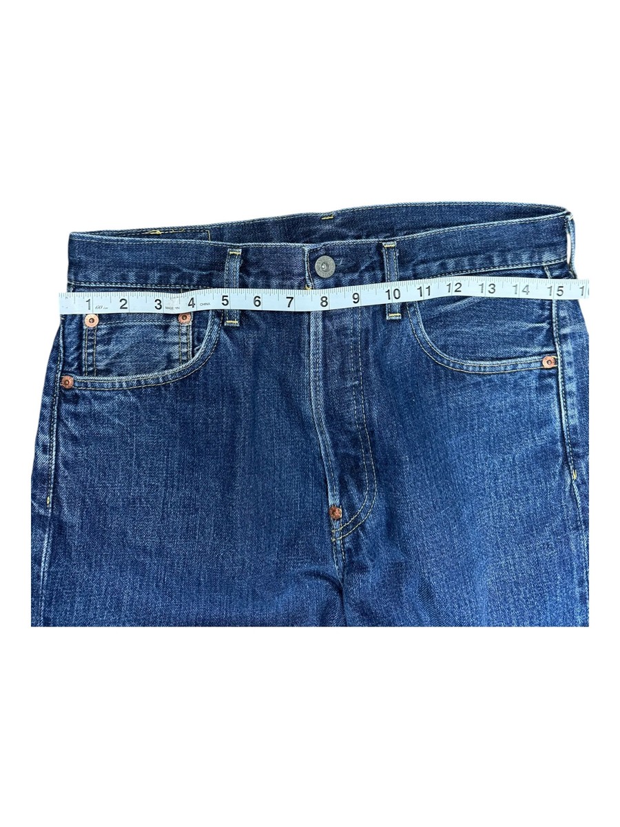 Levis 90s 702 XX Big E Selvedge Denim Jeans W31 Japan Blue 140th