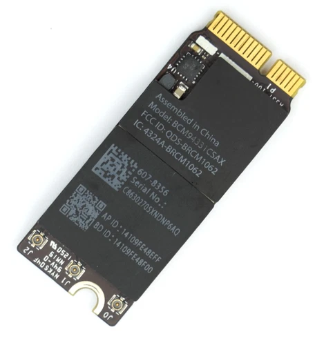MacBook Pro A1425 A1398 2012 Early 2013 WiFi Bluetooth AirPort Card 607-8356