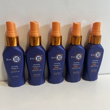 5 Pack It's A 10 Miracle Leave-In Plus Keratin - 2 Oz Each - NO Caps 