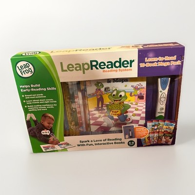 Leap Reader, 10 Book age 4 up NEW! Leap Frog Learn to Read Interactive Mega Pk