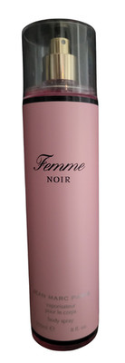 JEAN MARC PARIS Femme NOIR  Vaporisateur Pour Le Corps Body Spray 8oz 236ml
