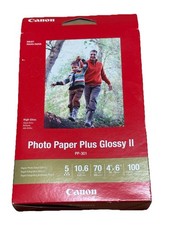 Canon Photo Paper Plus Glossy II 4x6 PP-301 Sealed 100 sheets