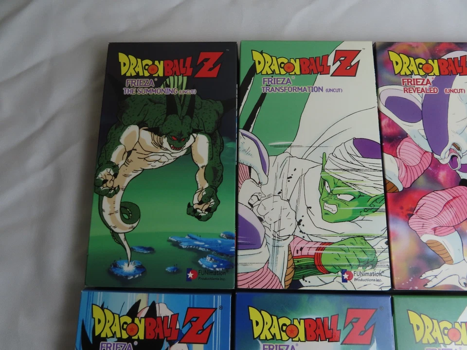 Dragon Ball Z Frieza Saga VHS Complete Set Uncut 10 Tapes EP 61-92 Funimation - Image 4 of 4