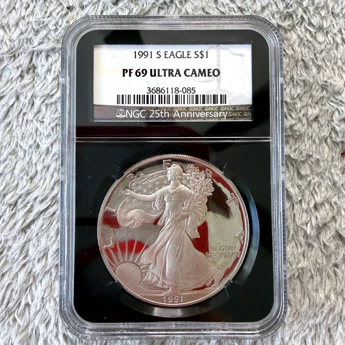 American Eagle PR 69 Graded 1991 Silver Bullion Coins for sale | eBay