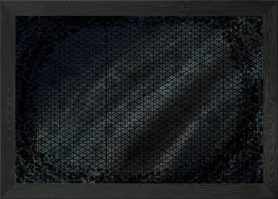 Abstraktes geometrisches Muster gerahmtes Wandbild Poster Leinwanddruck Bild