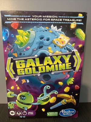Galaxy Goldmine Board Game Hasbro Sealed New Asteroid Treasure Space Game