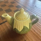 RARE LOOK! Corn King by SHAWNEE #65 Mini Teapot & Lid 1950’s 4.5” Excellent