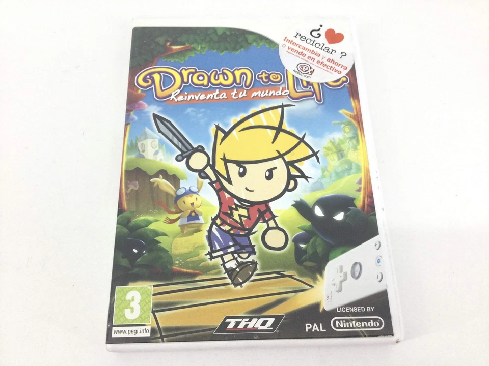 JUEGO WII DRAWN TO LIFE THE NEXT CHAPER WII 20336885, foto 1 de 5