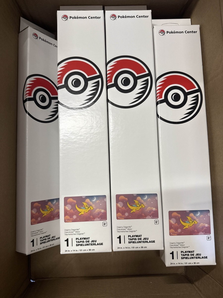 Pokemon TCG! Dreamy Dragonite Playmat BRAND NEW - Pokemon Center