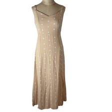 Old Navy Polka Dot Smocked Maxi Dress Women’s Medium Lightweight Summer Chic