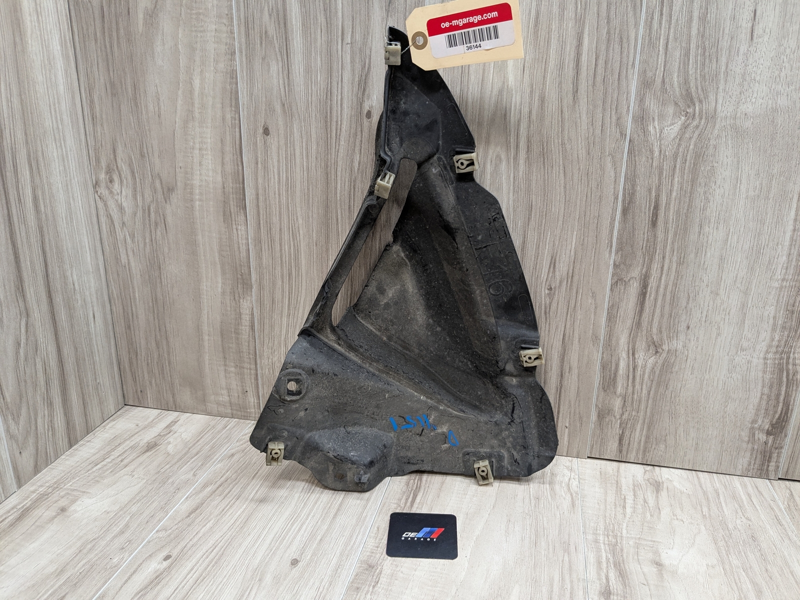 OEM BMW X6 F16 Left Front Fender Liner Splash Guard Mud Flap