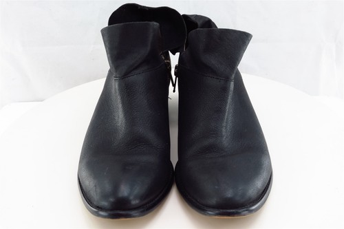 Seychelles Ankle Boots Women Zip Sz 6.5 M Black Leather - Picture 2 of 10