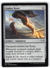 Zephyr Boots *PLAYSET* Magic MtG x4 Strixhaven