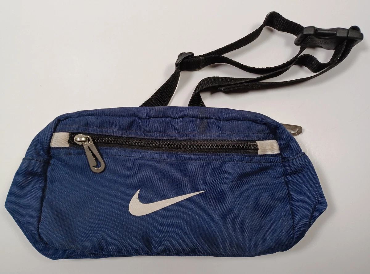 paniek inkomen Luik Vintage Nike Swoosh Logo 2-Pocket Fanny Hip Waist Pack | eBay