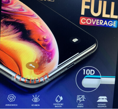 10D Curved Edge FULL Coverage Tempered Glass Screen