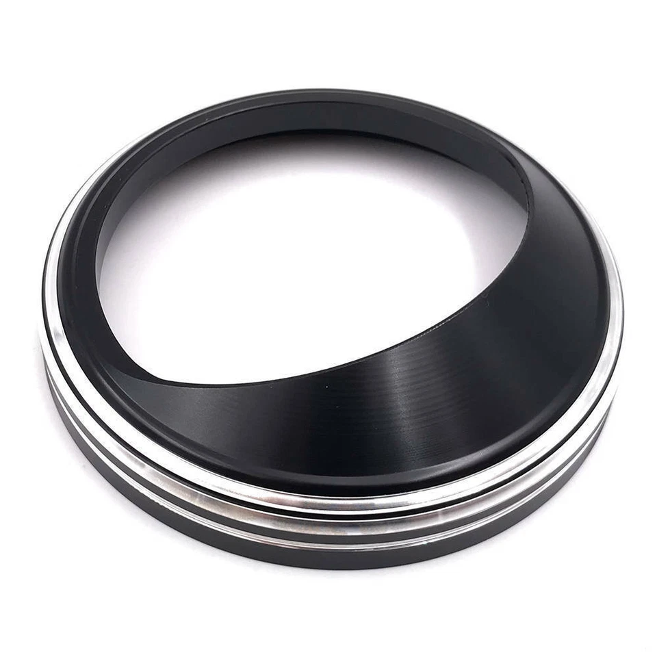 Viseras de anillo de ajuste Speedo velocímetro de 5" para Harley Touring Road King Dyna Softail Foto 3 de 4