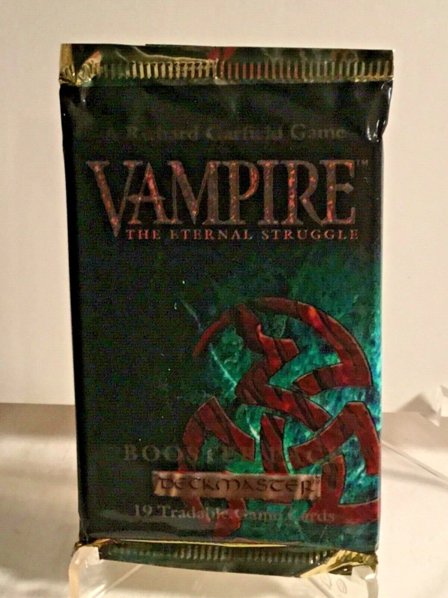 Vampire: The Eternal Struggle Sealed Collectible Card Game Packs