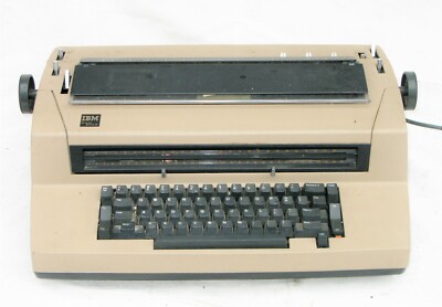 ANTIQUE VINTAGE TYPEWRITER IBM CORRECTING SELECTRIC III 3 UNTESTED ...