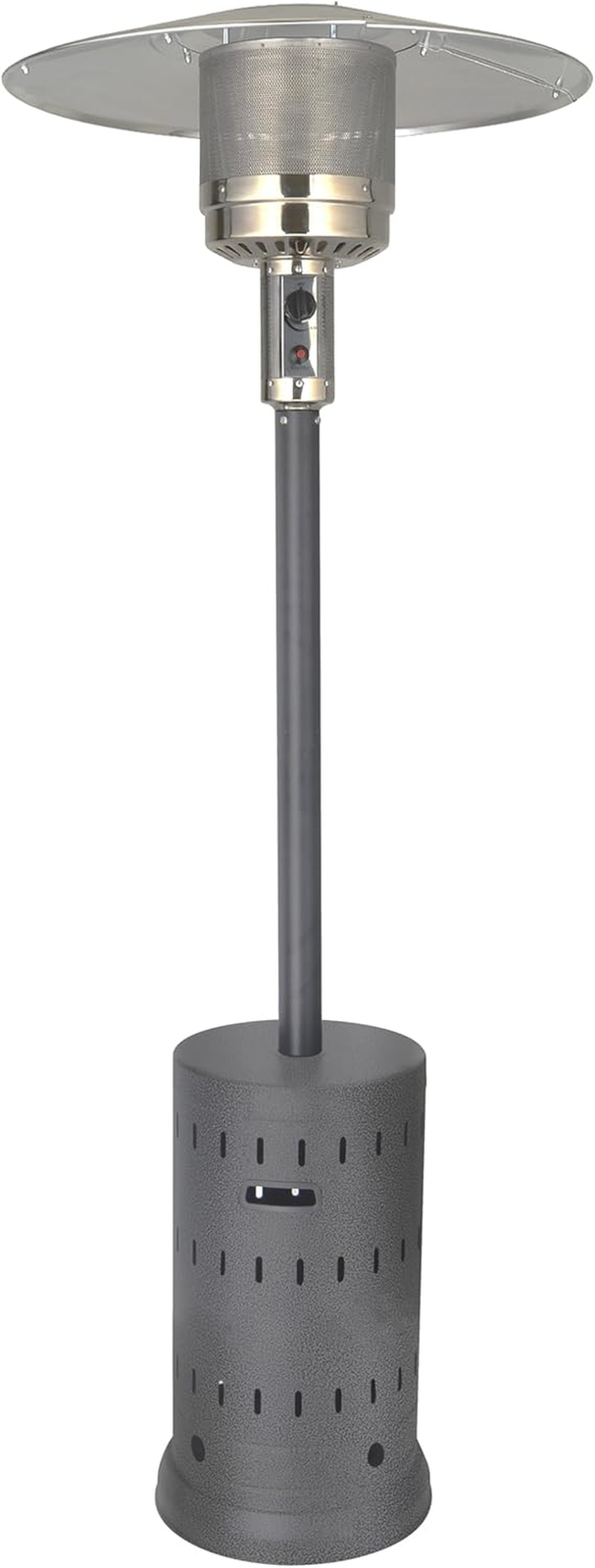 Outdoor Natural Gas Patio Heater | 45,000 BTU | Anti-Tilt and Safety Shut-Off |