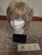 Rene of Paris Amore Designer Series Wig Model Tova Short Creamy Blonde NWTS