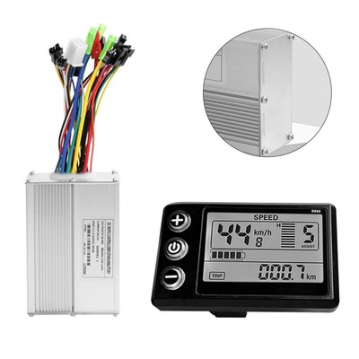 S866 Backlit LCD Display eBike Kit für verschiedene Motorkonfigurationen verfü