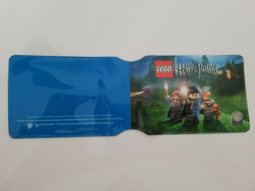 New Warner Brothers LEGO Harry Potter Oyster Wallet Travel Card Holder 2 pockets - Afbeelding 1 van 4