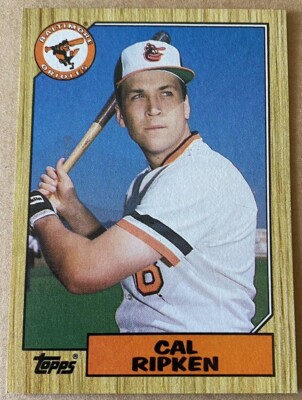 CAL RIPKEN JR. HOF 1987 TOPPS CARD #784 NM-MT Condition | eBay