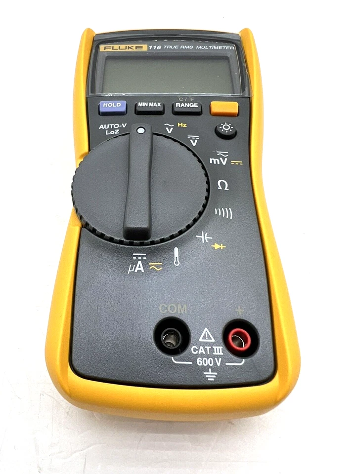 Fluke 116 True RMS Digital Hand Multimeter 600V CAT III  Temperatur Messgerät - Bild 3 von 4