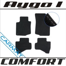 Fussmatten für Toyota Aygo I Bj. 2005-2014 Fußmatten Autoteppiche COMFORT