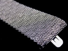 Vintage NOS Kreisler stainless steel mesh watch band bracelet 17.5mm 11/16 inch