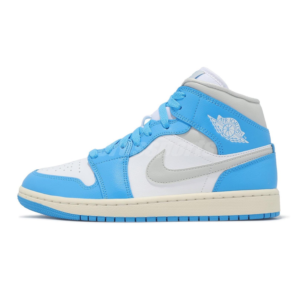 Nike Wmns Air Jordan 1 Mid AJ1 Dark Powder Blue Women Unisex