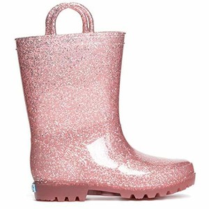rose gold rain boots