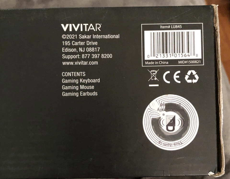 PRO GAMING KIT - LVLUP - LED BACKLIT Keyboard - Mouse - Earbuds - BRAND NEW - Image 4 of 4