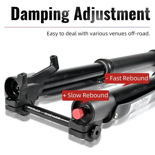 Double Shoulder Inverted Bike Boost Fork AM DH MTB Bicycle Suspension Forks - Picture 3 of 6