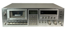 Vintage SHARP RT-4488 Computer Controlled Stereo Cassette Deck - WORKS  