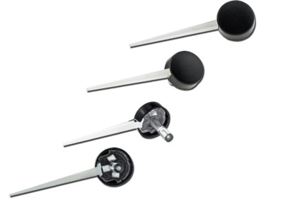 46mm LETRONIX Tachonadel Tachozeiger Tacho Zeiger Nadel in Weiß Design 1