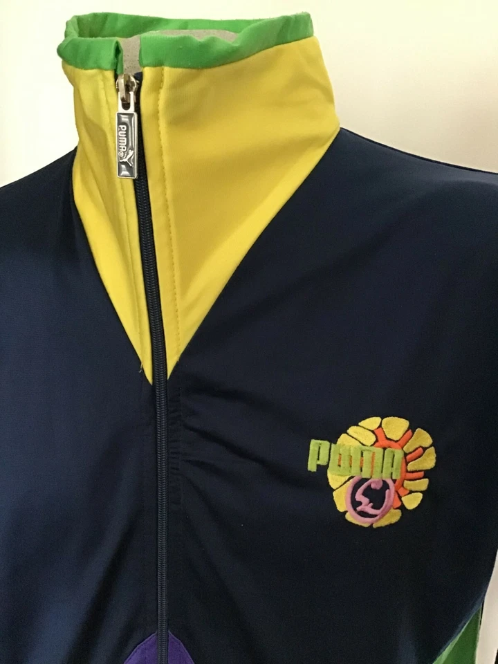 Felpa da uomo sportiva Puma Giacca Casual Fullzip Jacket Track top 90s Vintage Foto 2 de 4