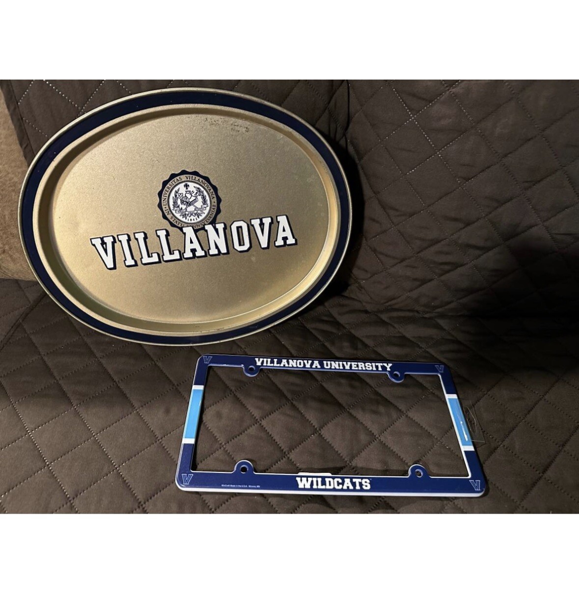 Villanova University License Plate Cover New Thin Profile Metal Tray EBay villanova-university-license-plate-cover-new-thin-profile-metal-tray-ebay