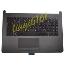 Palmrest Case Keyboard Frame With Touch Grey For HP 14-BU 240 246 G6 920961-D61
