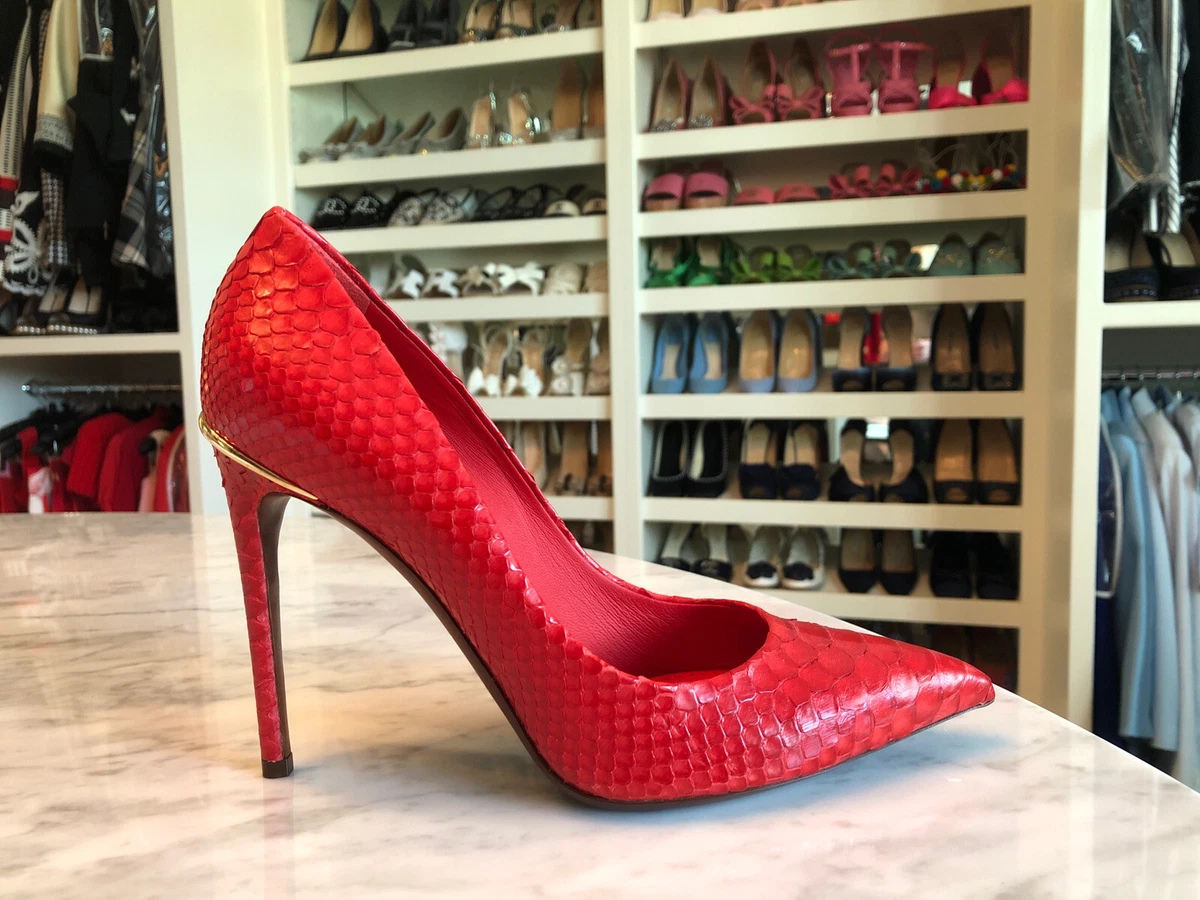 Authentic LOUIS VUITTON RED HEELS